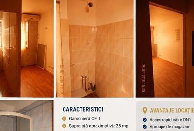 Garsonieră semidecomandată în Florești
