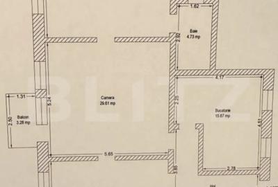 Apartament cu 3 camere semidecomandat în Central - 8