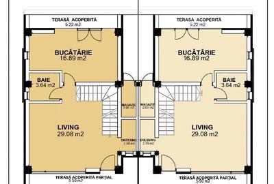 Casă Vila Design Modern & Ferestre PANORAMICE  Hlincea+magazie - 6