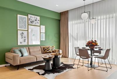 Apartament cu 3 camere semidecomandat, mobilat în Floreasca