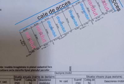 Teren de 460 mp, în Miroslava