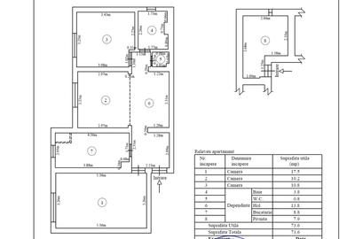 Proprietar vand apartament 3 camere 2 bai 66mp + pivnita Parter inalt. Sibiu str. Rusciorului - 1