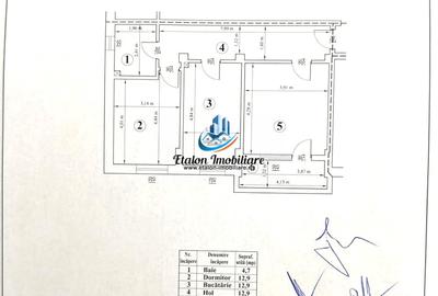 Apartament cu 2 camere decomandat în Central - 14