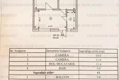 Apartament cu 2 camere decomandat în Griviței - 12