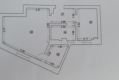 Garsonieră decomandată în Năvodari - 2