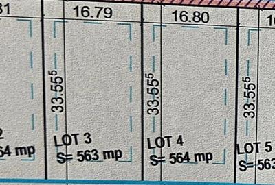 Teren de 560 mp, în Sânmartin - 2