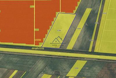 Teren de 57887 mp, în Rătești