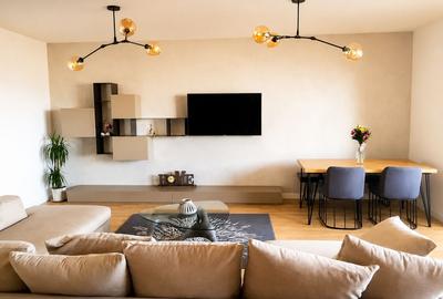Apartament cu 3 camere semidecomandat, mobilat în Herăstrău