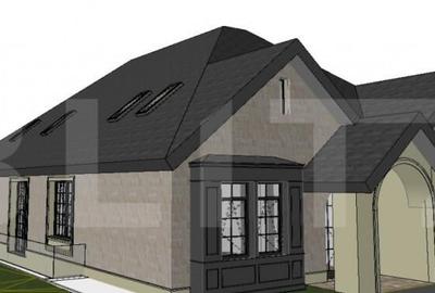 Teren 1206 mp cu AC Valabila pentru Vila LUX D+P+M (593,61 m - 1