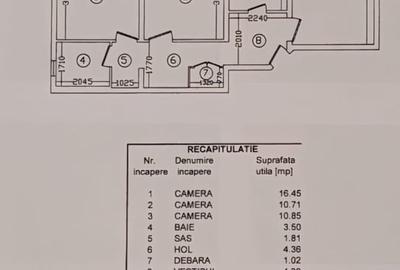 Apartament cu 3 camere decomandat, mobilat în Nicolae Grigorescu - 7