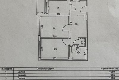 Apartament cu 3 camere decomandat, mobilat în Abator - 11