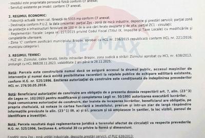 Teren Construcții intravilan de 5315 mp, în Centură - 5