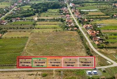 Teren de 580 mp, în Herendești - 2