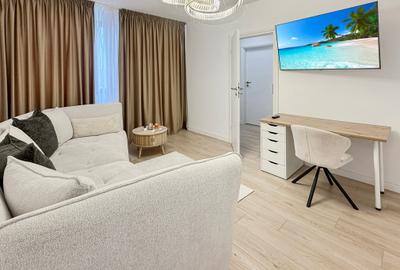 Apartament cu 2 camere semidecomandat, mobilat în 1 Mai - 8