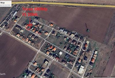 Teren de 680 mp, în Dumbrăvița