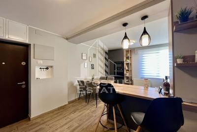 Apartament cu 3 camere semidecomandat, mobilat în Tipografilor - 13