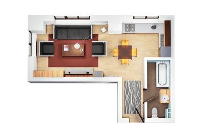 Apartament 1 camera decomandat 31 mp Sos Nicolina Bloc Nou 2017 - 11