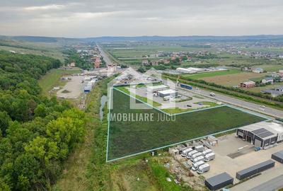 Teren intravilan 9.410 mp - Jucu de Mijloc - Front la DN1 - 1