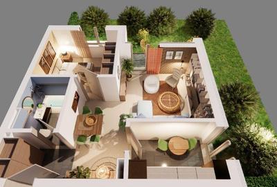 Apartament 2 camere cu gradina- Faza 3 Romanescu Park Residence - 3