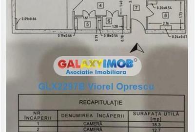 Apartament cu 2 camere decomandat în Titan