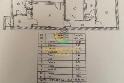 Apartament cu 3 camere semidecomandat în Nicolae Grigorescu - 2