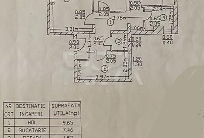 Apartament cu 3 camere decomandat, mobilat în Rahova - 15