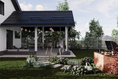 Casă cu 4 camere cu Canalizare în Balotești - 3