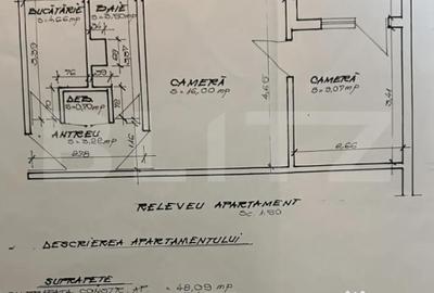 Apartament cu 2 camere semidecomandat în Cantemir - 5