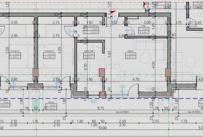 Apartament cu 2 camere decomandat în Tomis Nord - 6