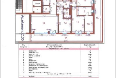 Apartament superb cu 4 camere și terasă de 50 mp în One Rahmaninov - 19