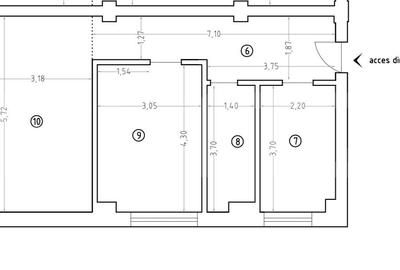 Apartament de vanzare, cu 2 camere, 55 mp, zona Veteranilor