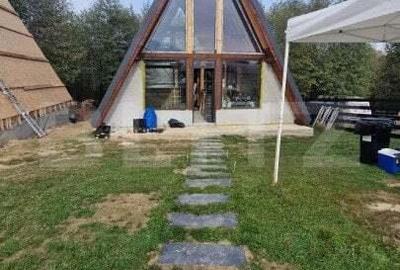 Casa de vacanta tip A- frame -Tohanita, zona superba se vinde la cheie - 20
