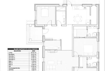 Casă cu 4 camere cu Teren 1000 Mp în Centura