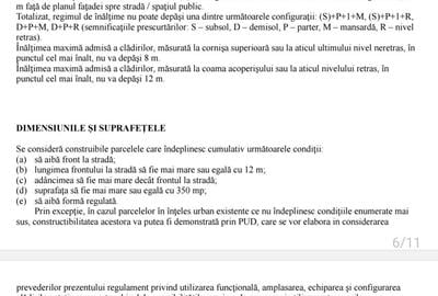 Teren de 2000 mp, în Exterior Vest