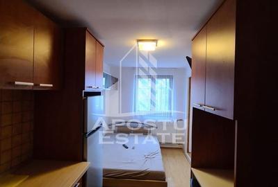 Garsonieră semidecomandată, mobilată în Buziașului