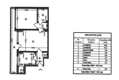Apartament 2 camere Cantemir, Unirii, finisat modern, renovat - 8