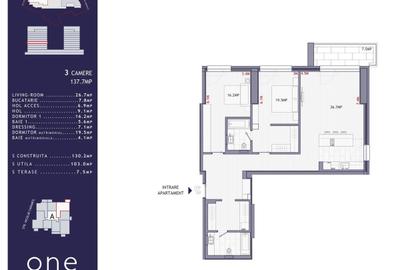 Apartament cu 3 camere semidecomandat în Herăstrău - 17