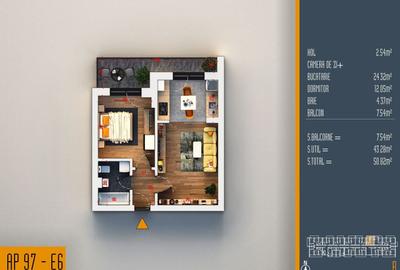 Apartament 2 camere OS,Theodor Pallady,Oportunitate,Pret de garsoniera - 5