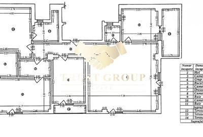 Apartament cu 4 camere decomandat, mobilat în Domenii - 9