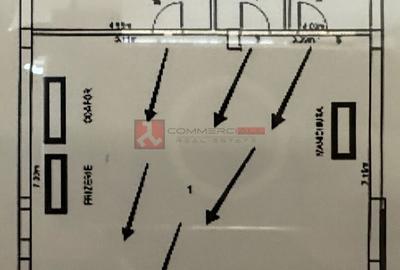 Spațiu comercial, de 90 mp, în Tractorul - 3