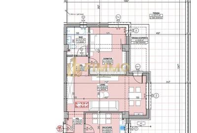 Apartament cu 3 camere semidecomandat în Central - 6