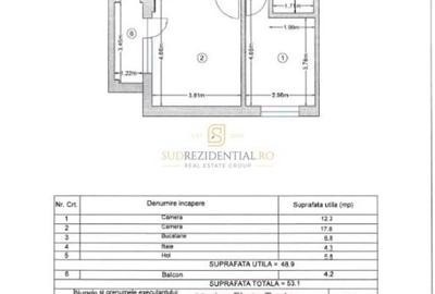 Apartament 2 camere decomandat, zona Grand Arena Mall, Sector 4 - 8