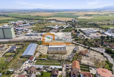 Acces E68, Codlea, Industrial cu teren 1,7Ha, Dubla deschidere la DJ112A, - 3