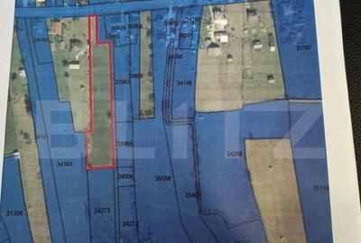 Teren de 4000 mp, în Central