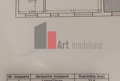 Garsonieră decomandată, mobilată în Păcii - 5
