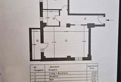Apartament cu 2 camere decomandat în Găvana - 6
