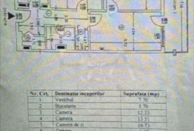 Apartament 3 camere cu centrala- Lujerului Apartament 3 camere cu centrala- Lujerului - 12