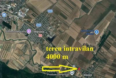 Teren de 4000 mp, în Alexeni - 2