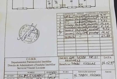 Apartament cu 3 camere decomandat în Ultracentral - 1