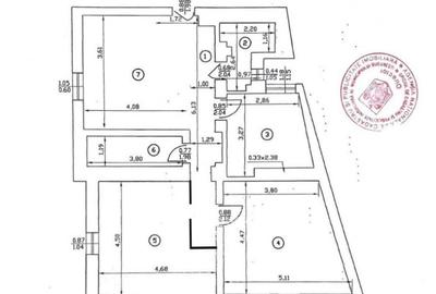 Apartament cu 3 camere decomandat, mobilat în Calea Călărașilor - 15